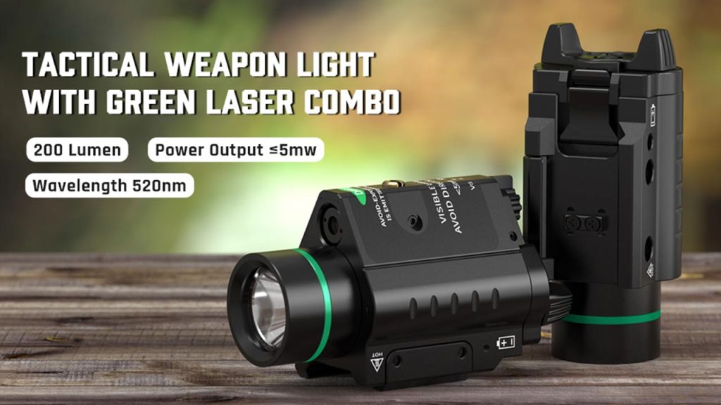 Feyachi LF-58 Green Laser Weapon Light